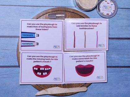 ToothTales Taste-Safe Play Dough Kit