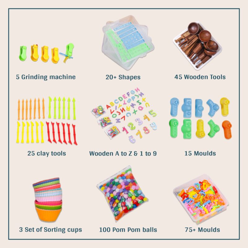 The Preschool Giant Sensory Box (100+ Activity Guide, 40+ Kgs Sensory Bases, Lasts 1 Academic Year) - Image 5