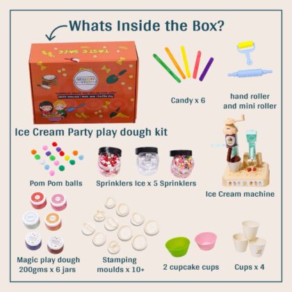 Ice Cream Party TasteSafe Play Dough Kit