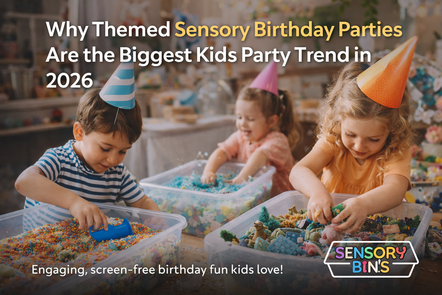 Why Themed Sensory Birthday Parties Are the Biggest Kids Party Trend in 2026