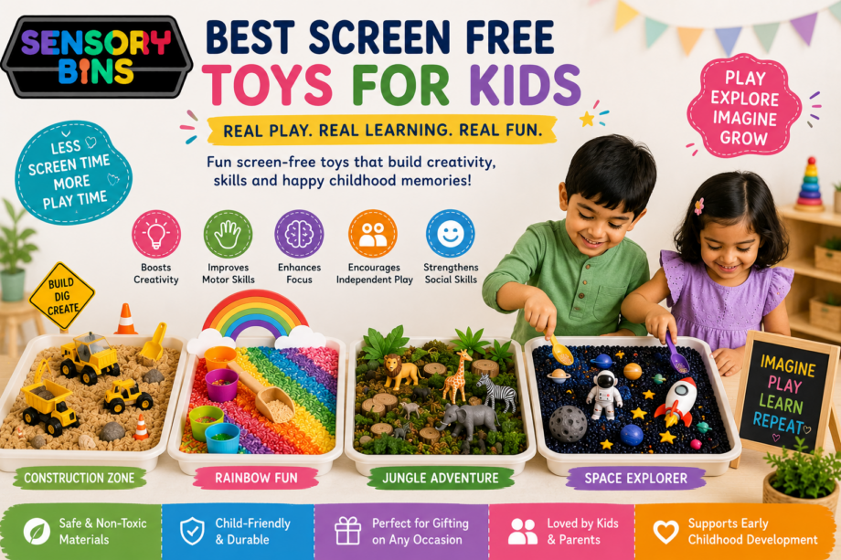 Best Screen Free Toys for Kids