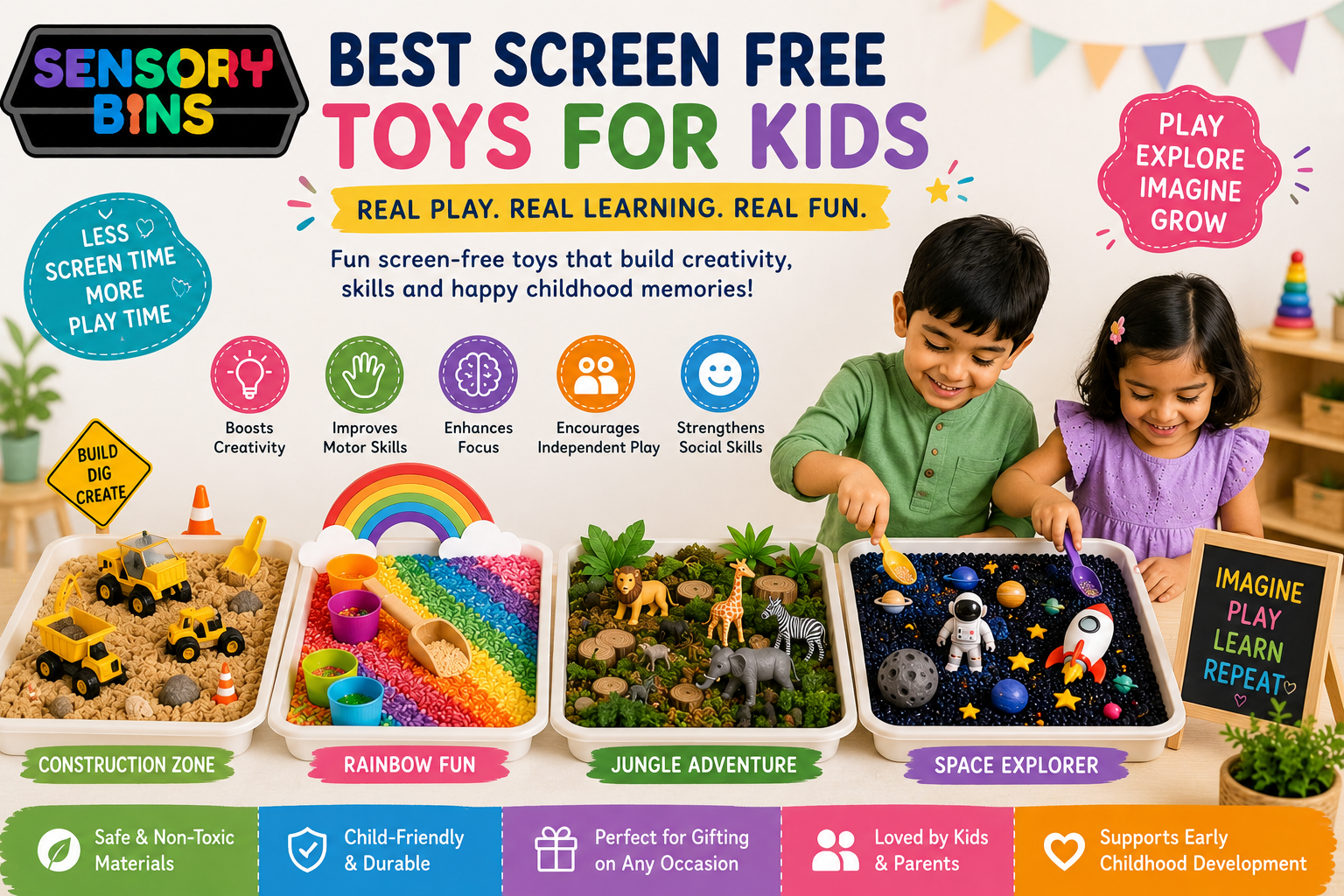 Best Screen Free Toys for Kids