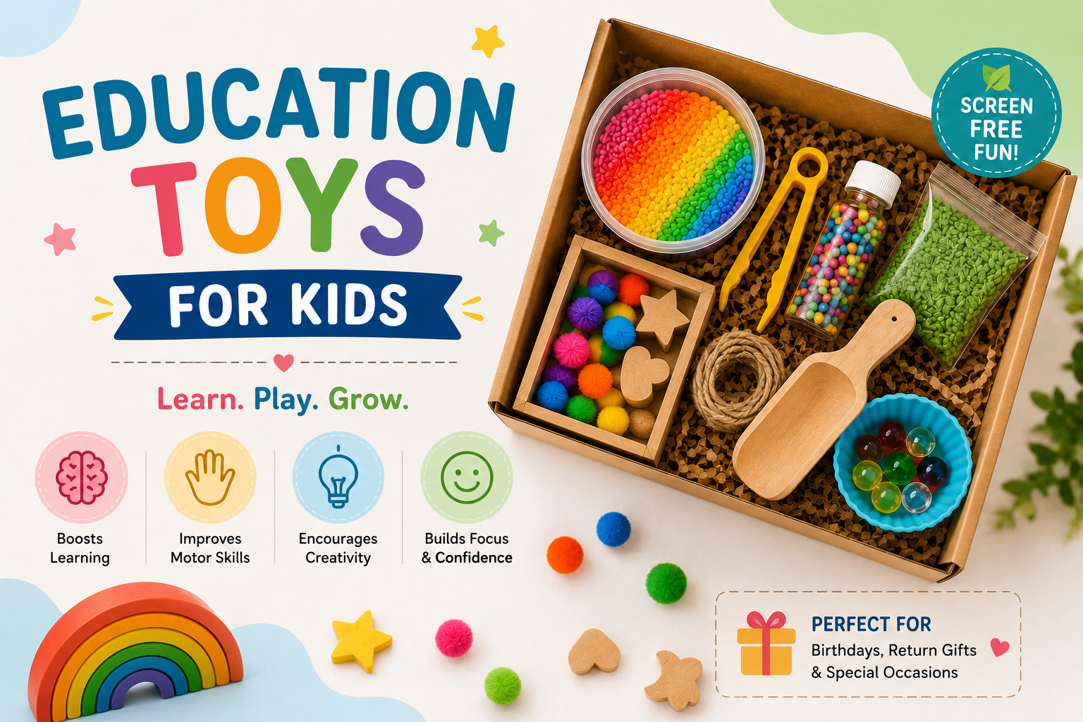 Education Toys for Kids: The Smart Way to Learn Through Play