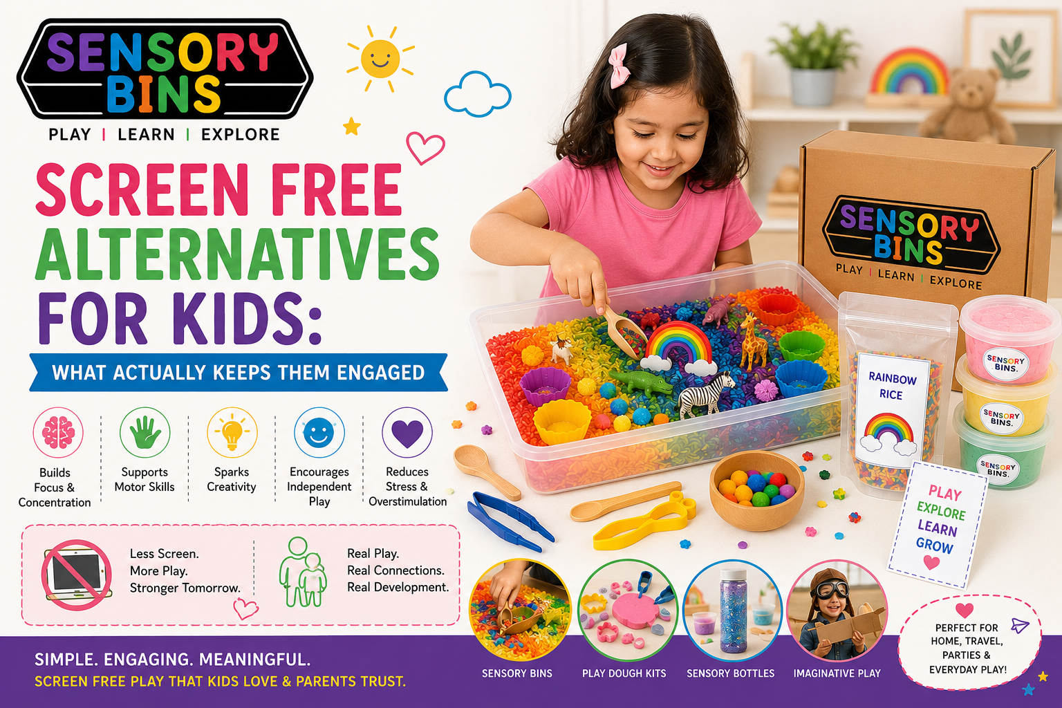 Screen Free Alternatives for Kids: What Actually Keeps Them Engaged